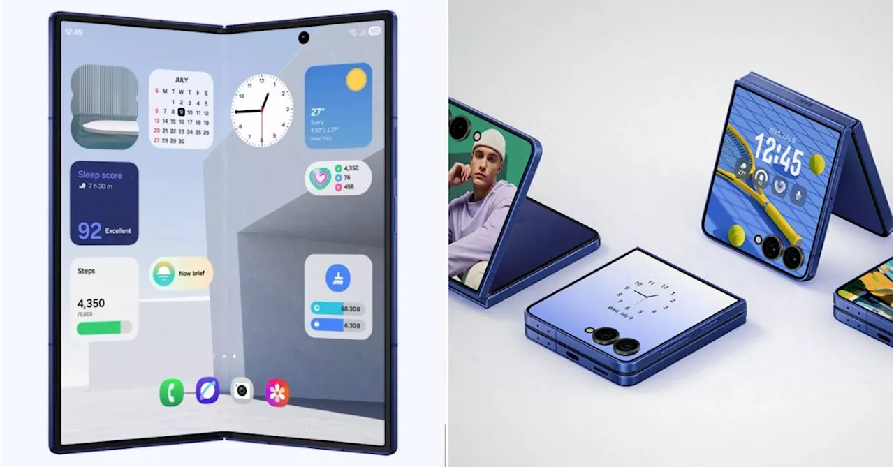 Samsung’s New Foldable Smartphones Just Got Slimmer & More Powerful. Here’s A First Look