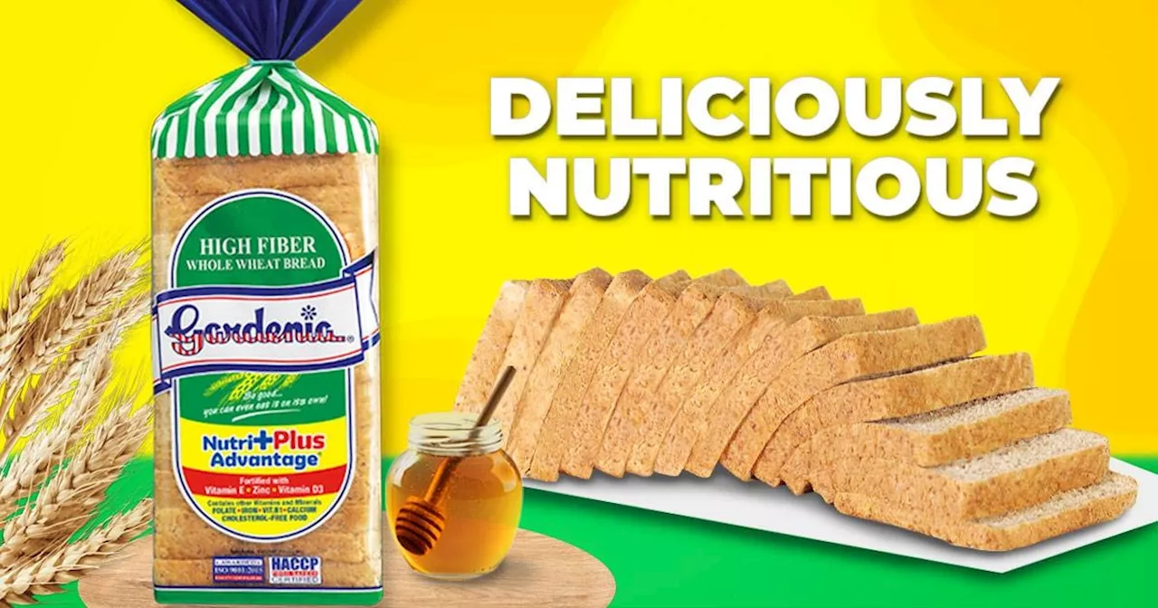 Why the deliciously nutritious Gardenia High Fiber Whole Wheat Bread makes healthy eating easy, enjoyable, and totally worth it!