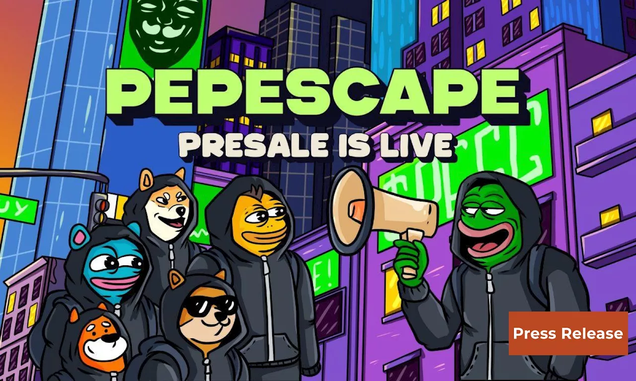 PEPESCAPE Launches Crypto Presale, Combining Memecoin Culture with Decentralized Finance Ecosystem