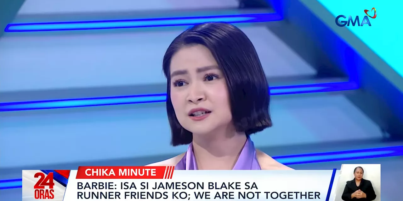 Barbie Forteza clarifies Jameson Blake is just a friend: 'We are not together'
