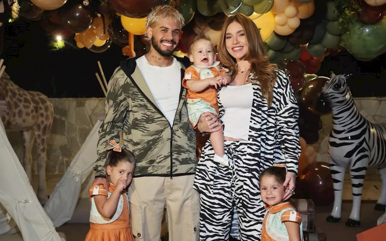 Virginia Fonseca e Zé Felipe aparecem juntos em festa do filho após separação