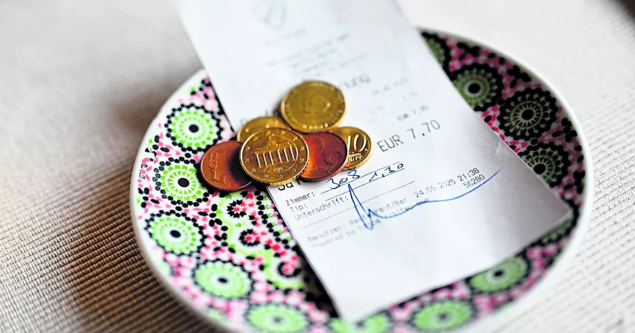 Trinkgeld: Einigung ist 'zum Greifen nah'