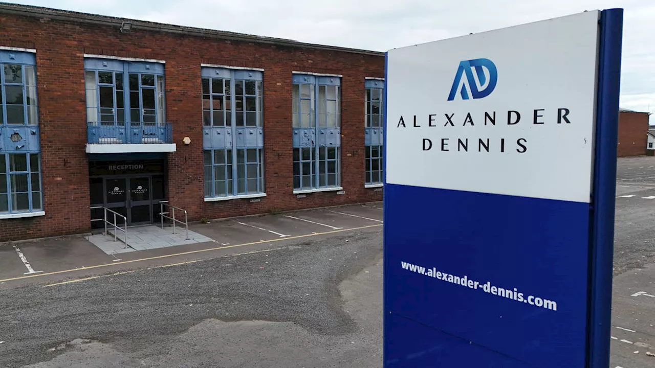 More than 80 jobs axed as bus firm collapses amid Alexander Dennis uncertainty