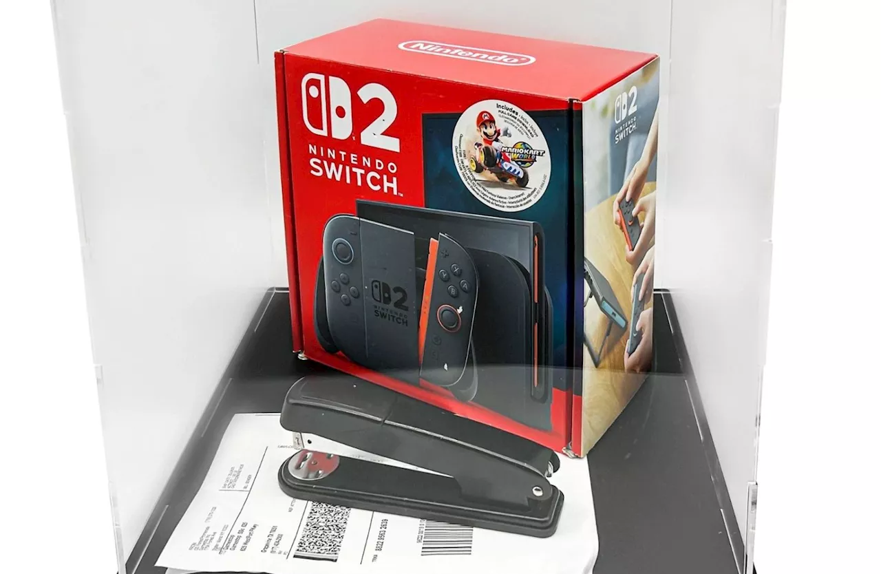 GameStop Jokingly Auctions Off Stapler That Damaged Nintendo Switch 2 Displays; Bid Now Over US$200,000