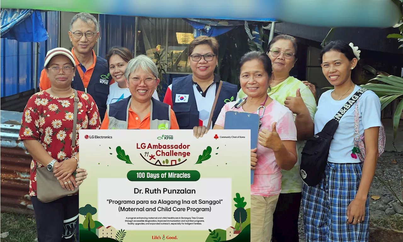 Making Life Good for the next generation: LG Ambassador Challenge 2025 winner supports mothers and children