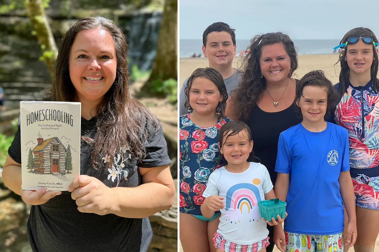 Mom of five fights tech addiction by pushing families to spend 1,000 hours outside