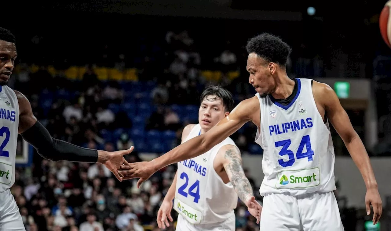 AJ Edu shoulders bigger responsibility as Gilas misses Kai Sotto