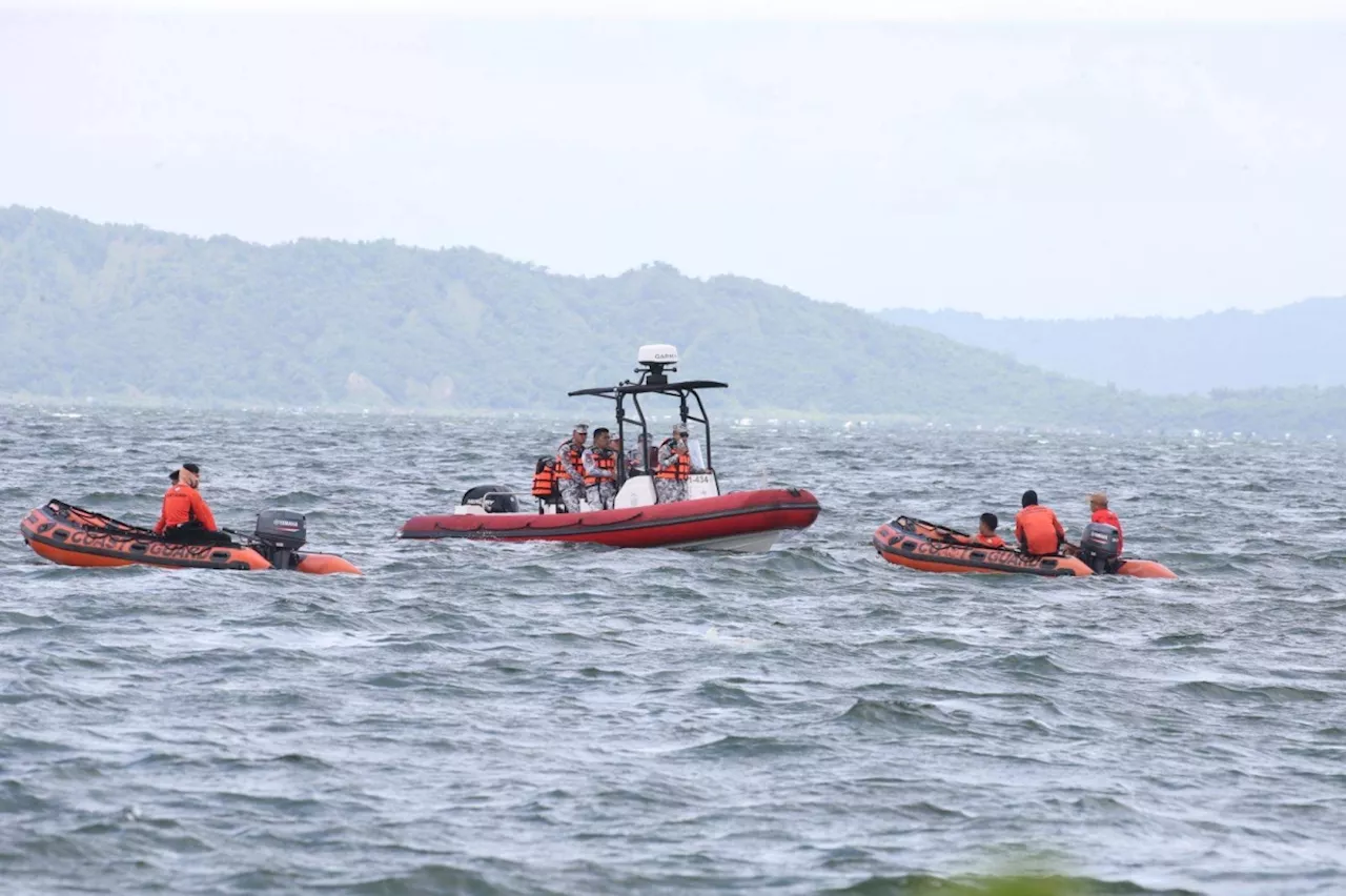 Coast Guard recovers more sacks in Taal Lake in search for missing sabungeros