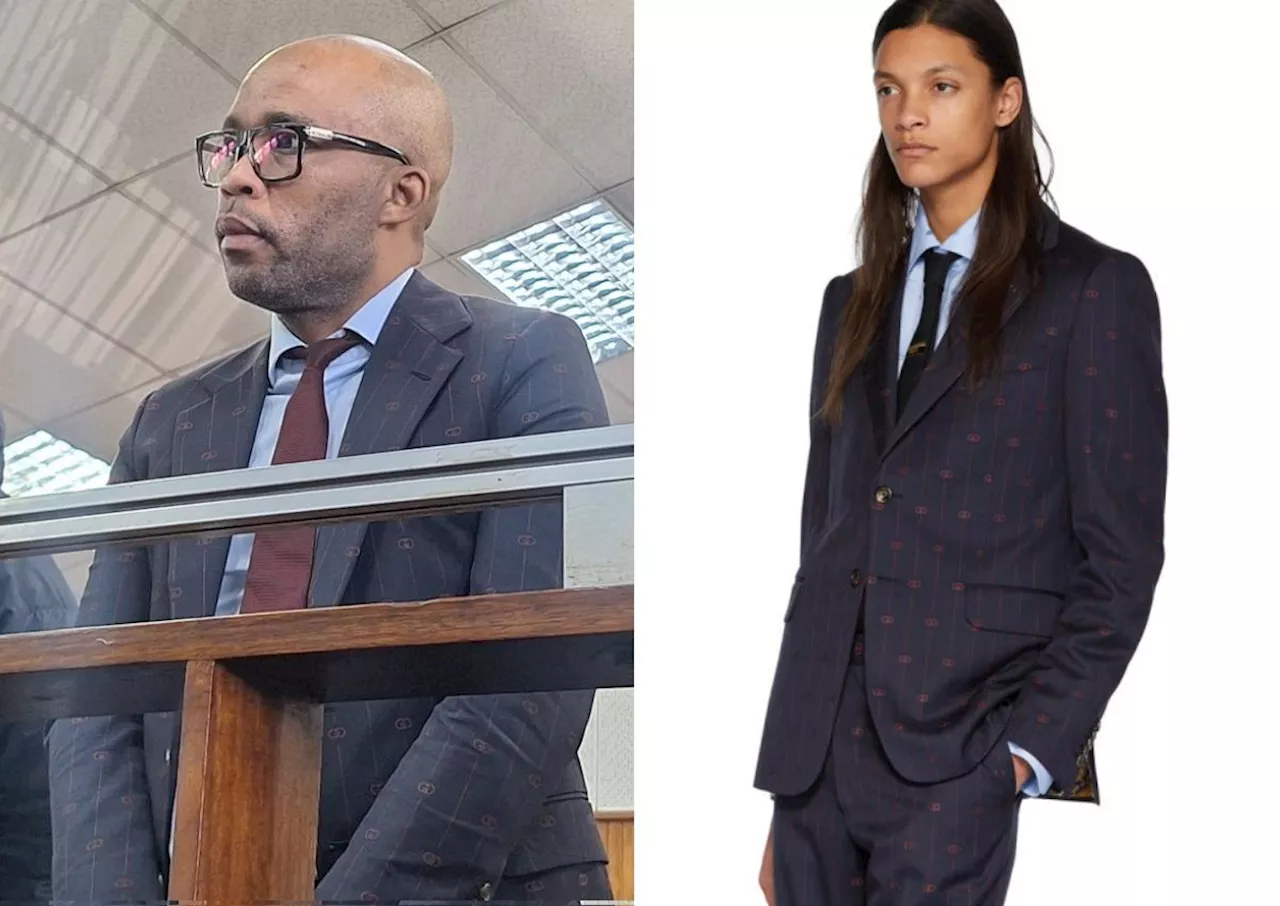 Step aside Thabo Bester! Vusi Matlala and wife wear Gucci to court