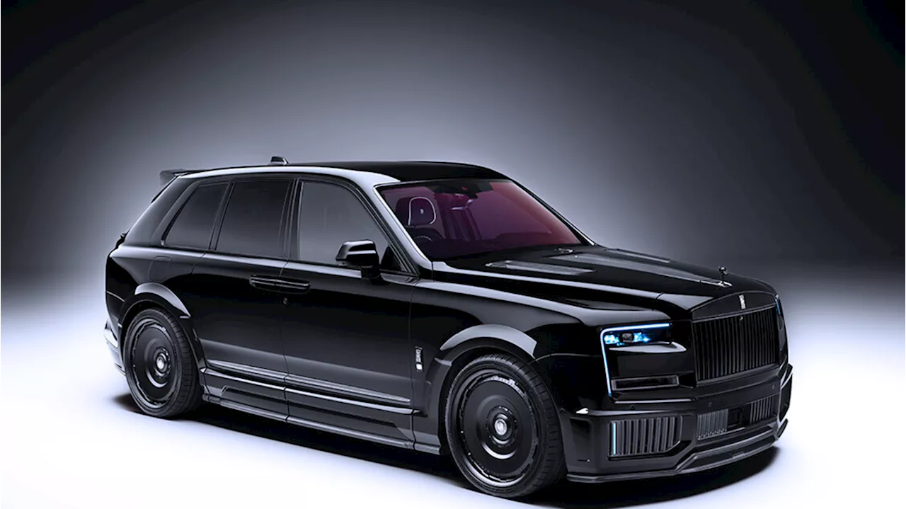 Urban stupisce con styling Widetrack di Rolls-Royce Cullinan