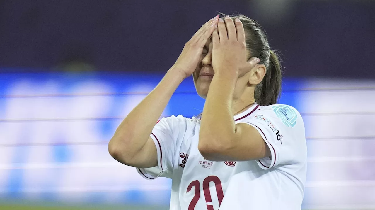 Danmarks EM-mareridt slutter med nederlag til Polen