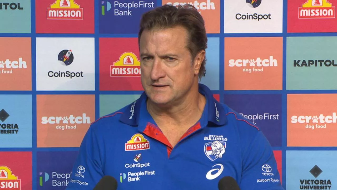 ‘History repeating’: Key finals gauge worsened as Beveridge admits Dogs ‘lowered colours’