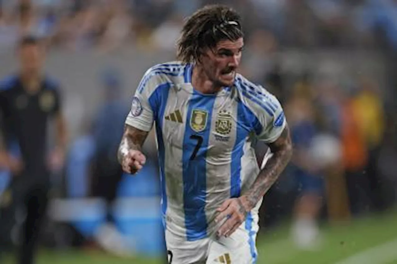 Rodrigo De Paul recordó a Giovanni Moreno: así elogió al colombiano