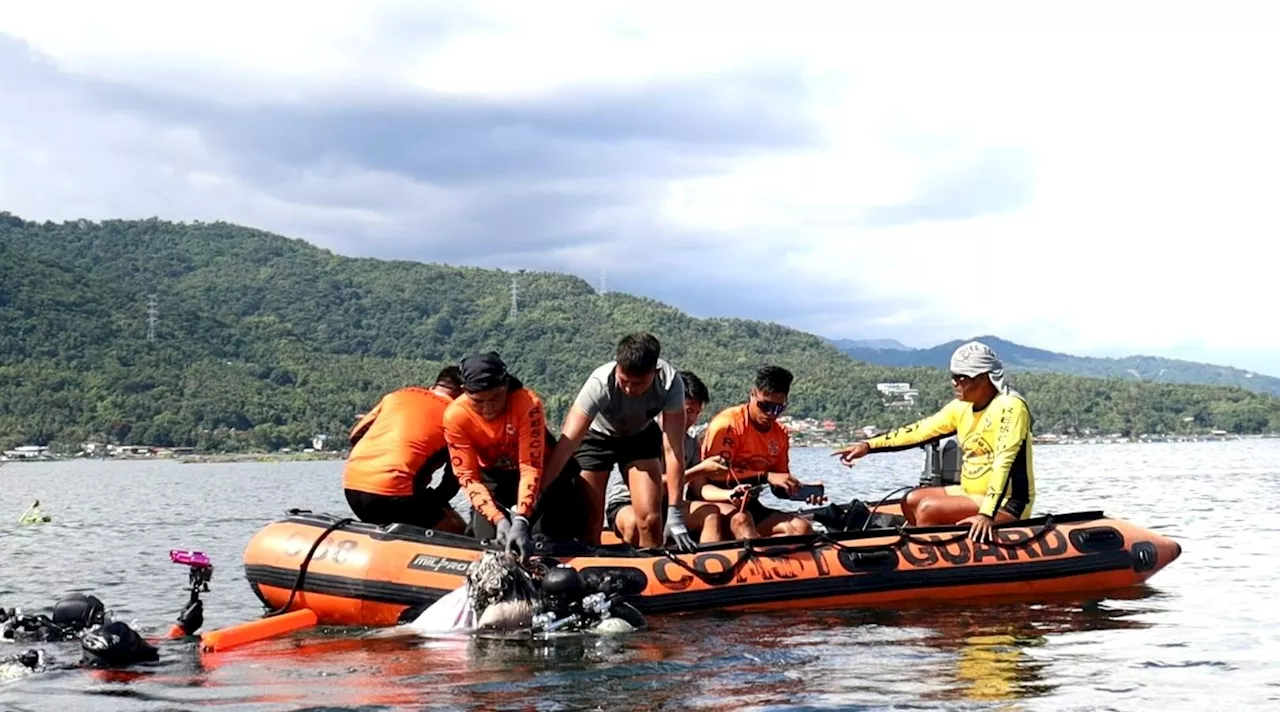 PCG marks 'suspicious object' under Taal Lake 