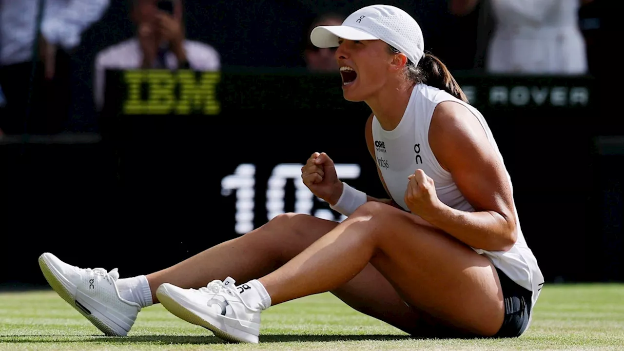  Brutale Final-Abfuhr! Swiatek stürmt zu Wimbledon-Titel