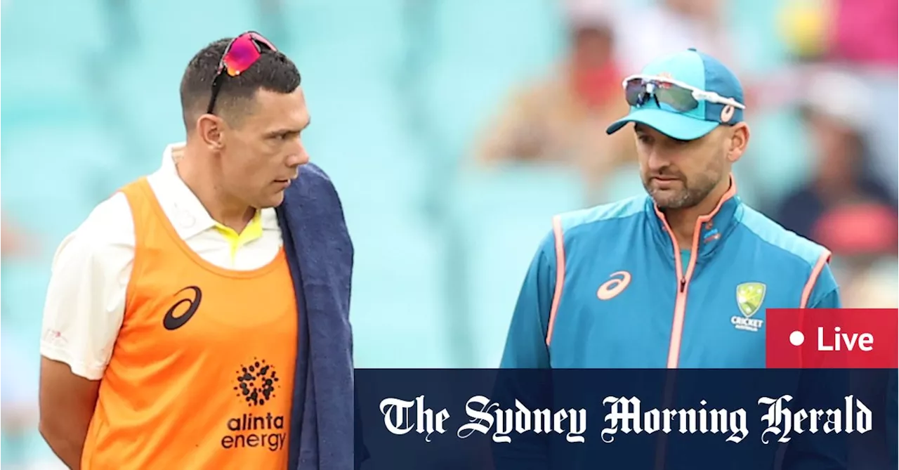 West Indies vs Australia LIVE: Konstas survives early chances after Lyon dropped