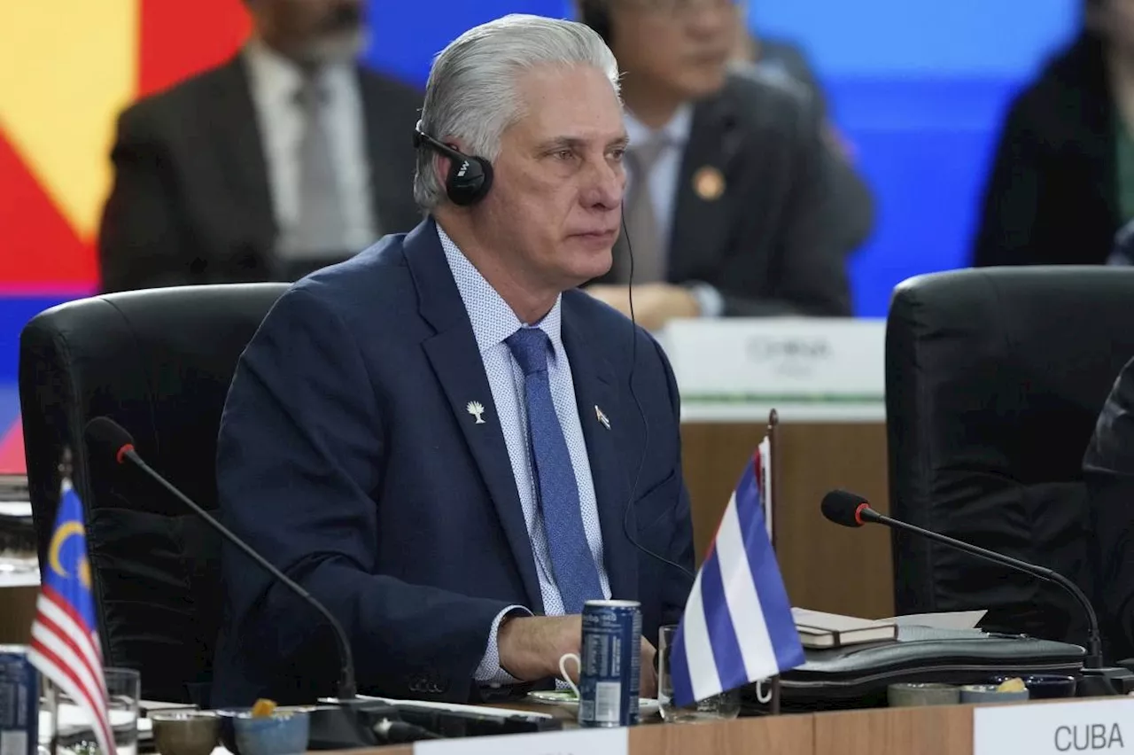 US sanctions Cuban President Díaz-Canel and other officials for human rights violations