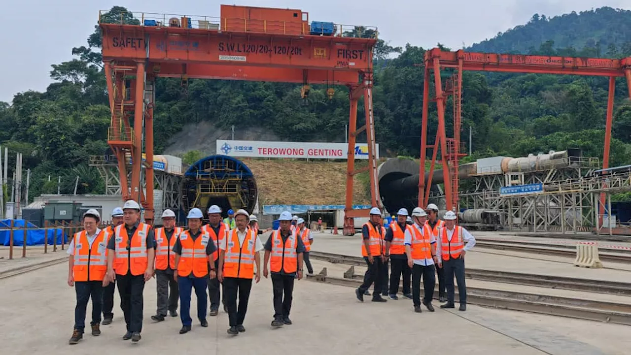 ECRL's Genting Tunnel Breakthrough Marks 85% Project Completion