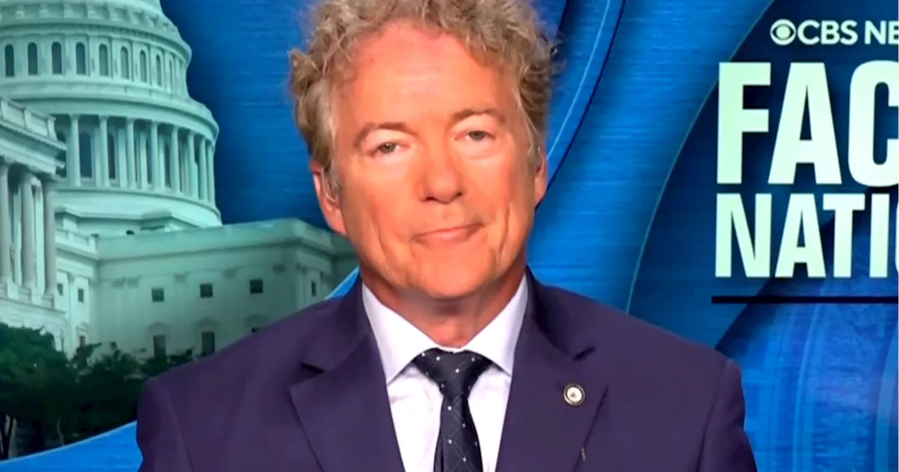 Transcript: Sen. Rand Paul on 'Face the Nation with Margaret Brennan,' July 13, 2025