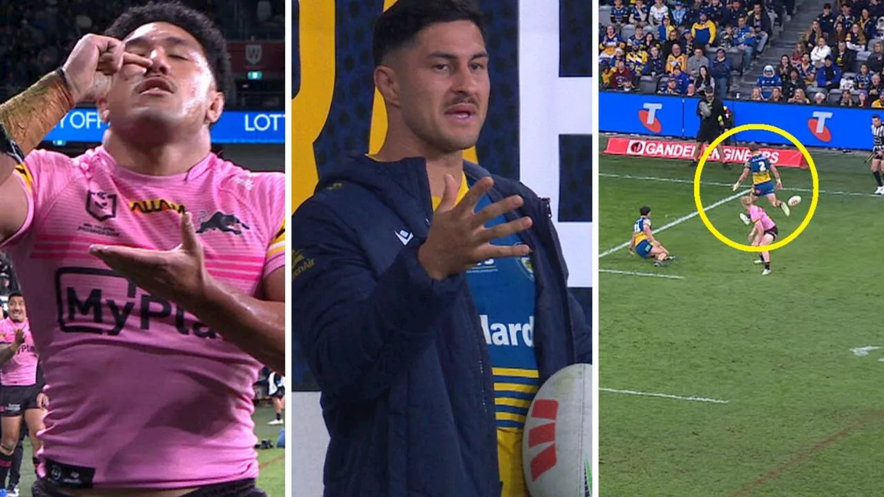 ‘Beggars belief’: Eels’ bizarre Brown call, brutal blunder as Cleary stars in new role