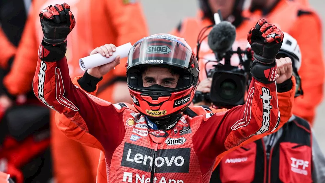 Marquez balla sul traguardo dopo la vittoria: che cos'è 'l'aura farming' del Sachsenring