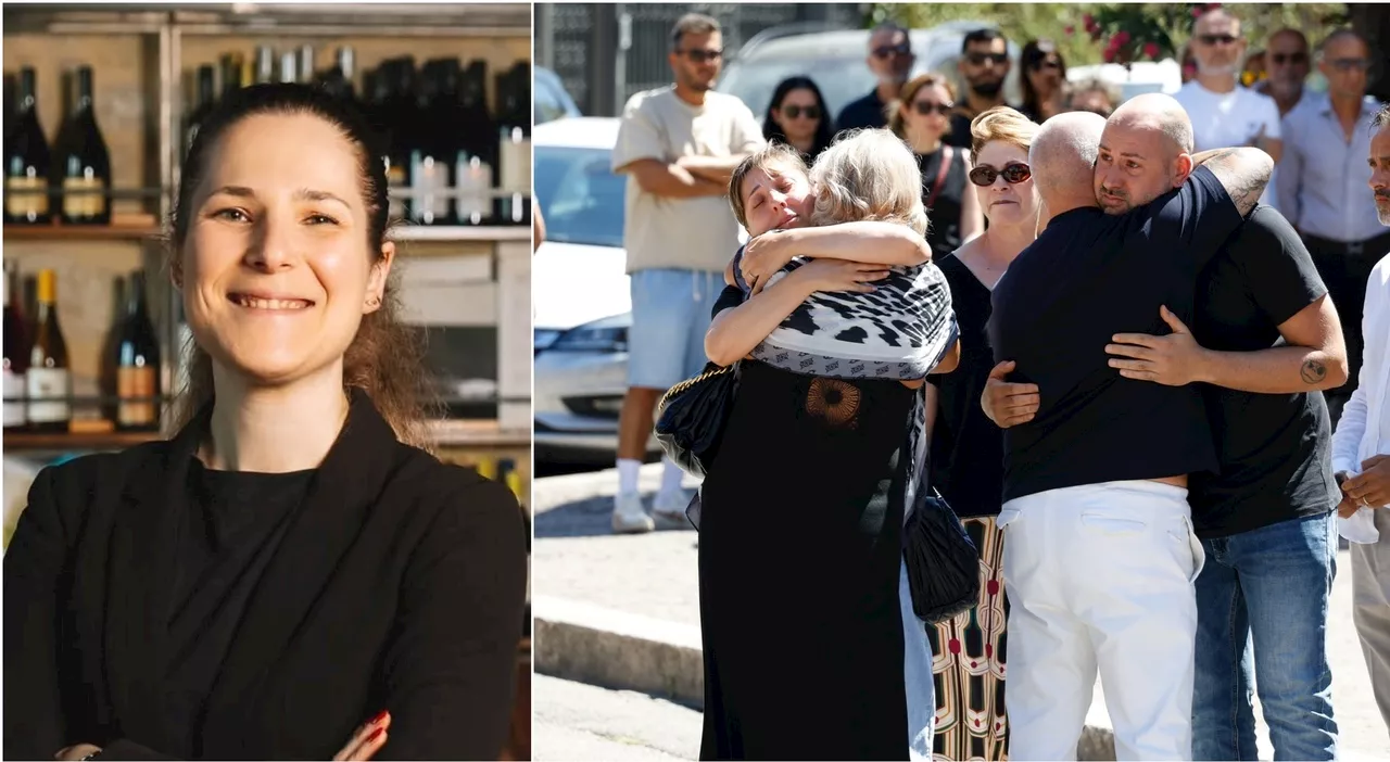 Mara Severin, i funerali della sommelier morta nel crollo del soffitto del ristorante Essenza a Terracina. L'a
