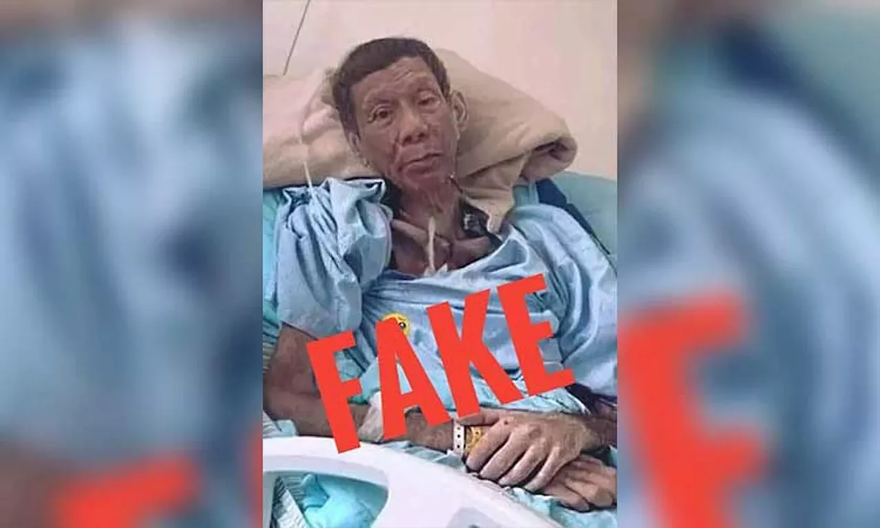 VP Sara debunks fake photo of bedridden FPRRD