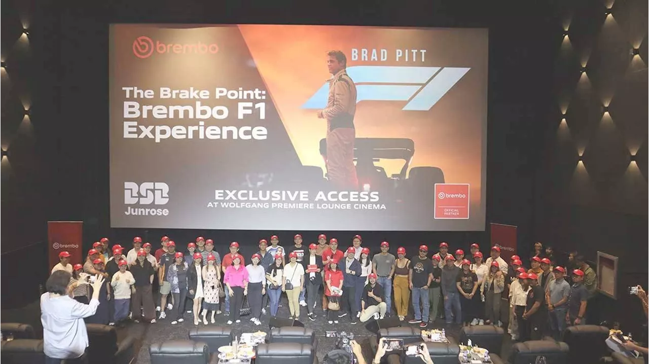 Brembo X Formula 1 exclusive block screening