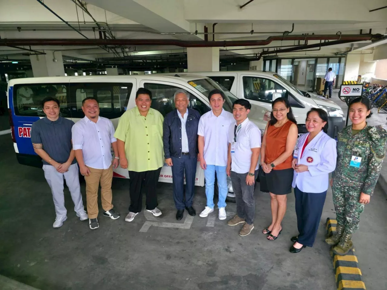 Pagcor donates emergency vehicles to 5 new beneficiaries