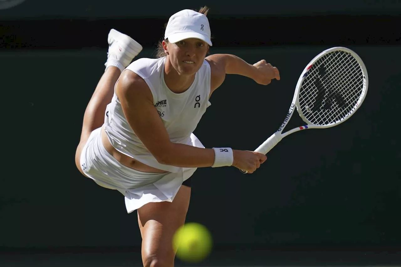 Swiatek hits back at critics after Wimbledon win