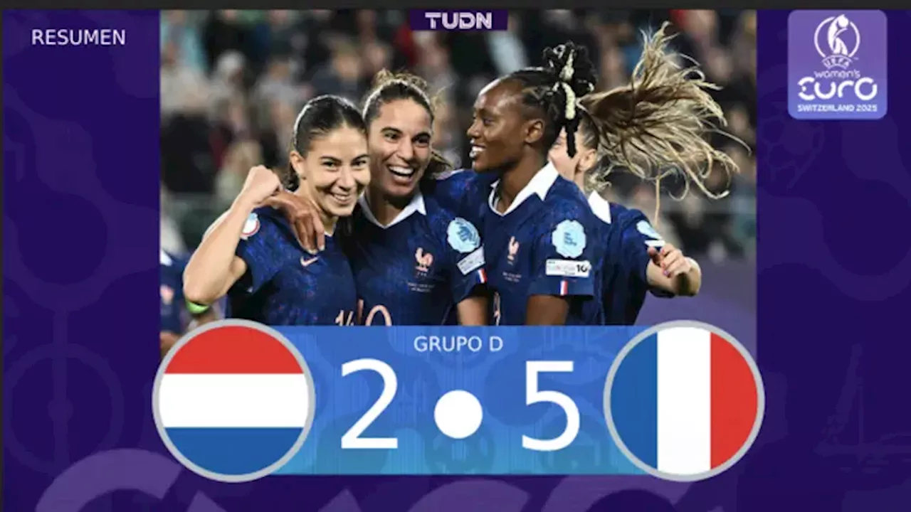 Inglaterra y Francia avanzan a Cuartos de Final de la Euro Femenina