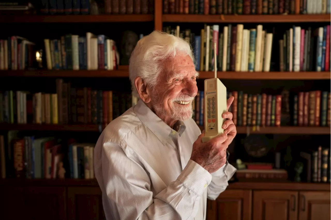He pioneered the cellphone. It changed how people around the world talk to each other