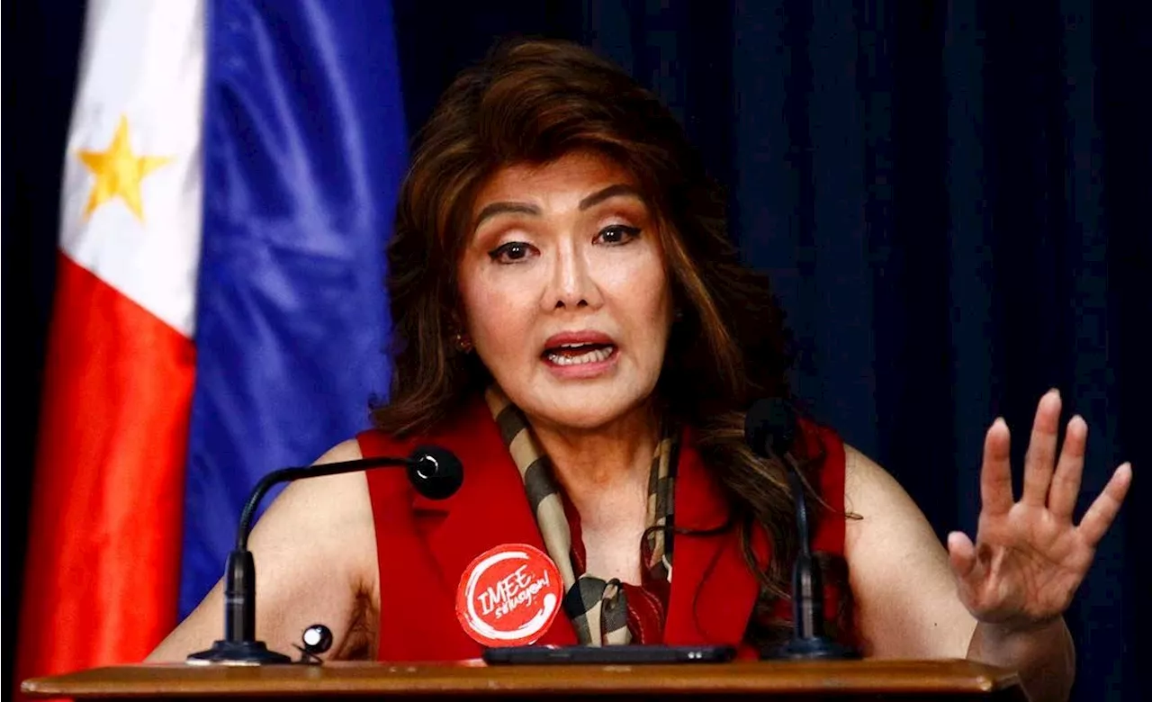 Imee to Palace: Explain FL’s role in death of Rustan’s heir