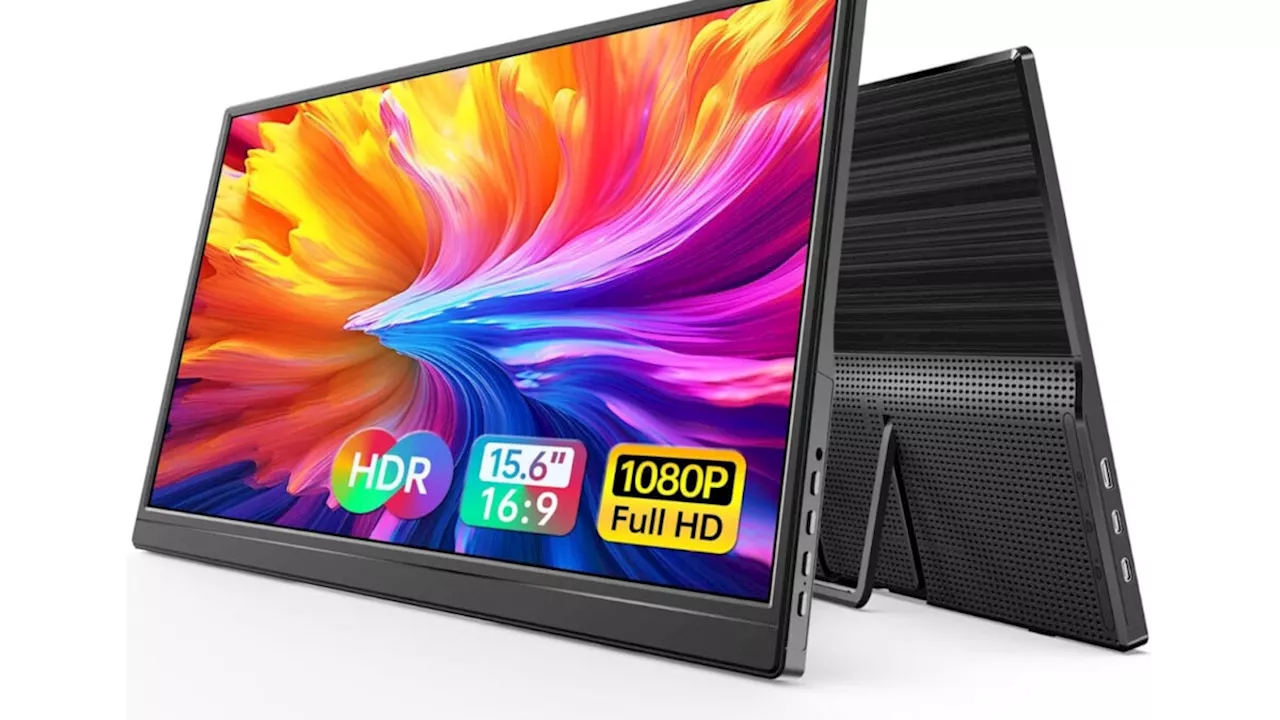 Amazon’s Choice 15.6″ Portable Monitor Is Practically Free at Nearly 50% Off, Limited Stock Available