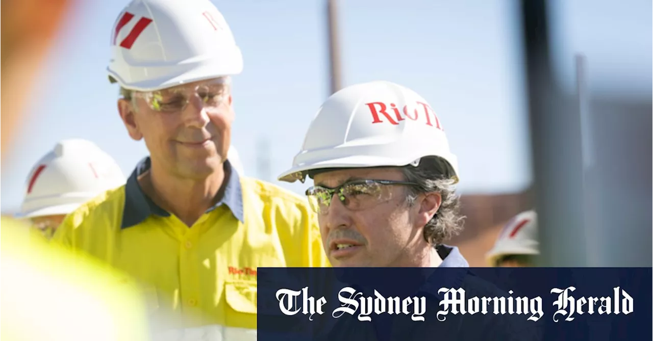 Mining giant Rio Tinto gets a new Australian boss