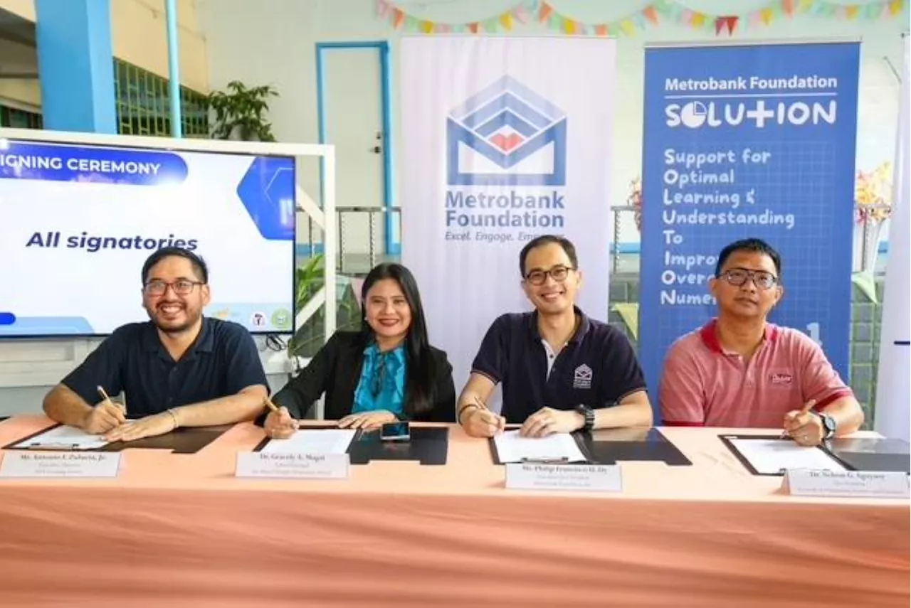 Metrobank Foundation initiative to improve overall numeracy skills