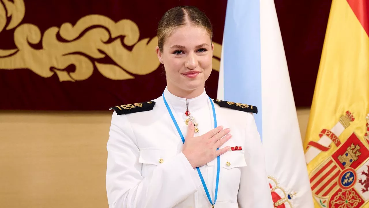 Leonor di Spagna, gli ultimi giorni sulla nave scuola Elcano e un riconoscimento storico