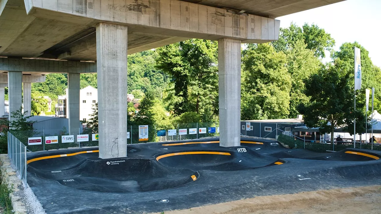 Lenzburg: Der neue Pumptrack im Hammerpark steht ab sofort allen offen