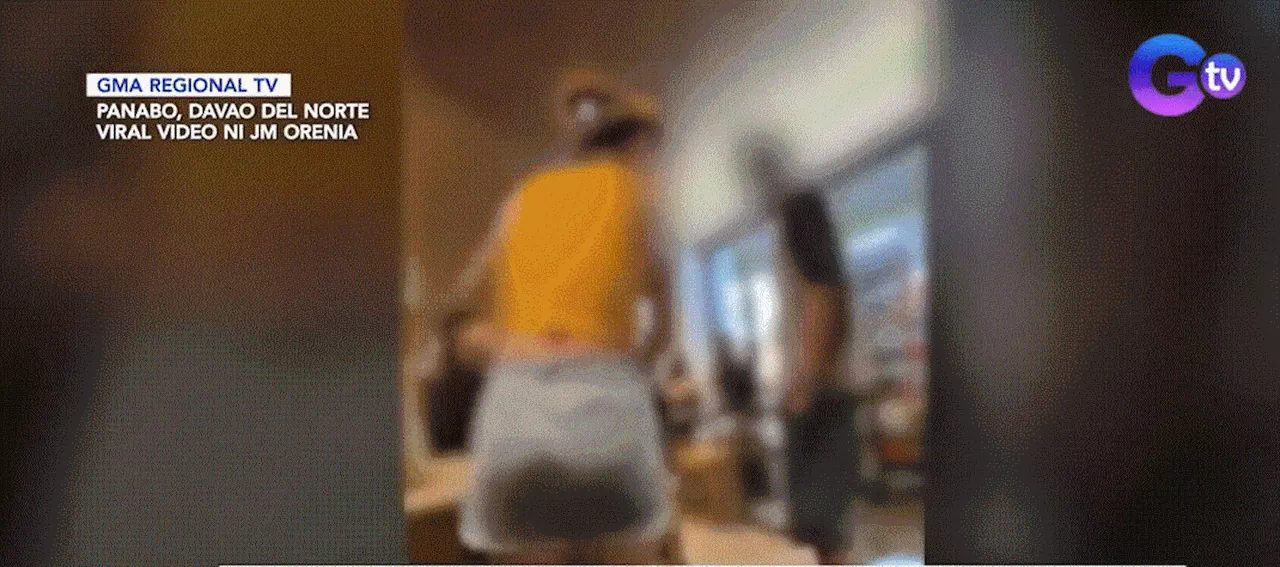 Brawl in convenience store in Davao del Norte caught on cam
