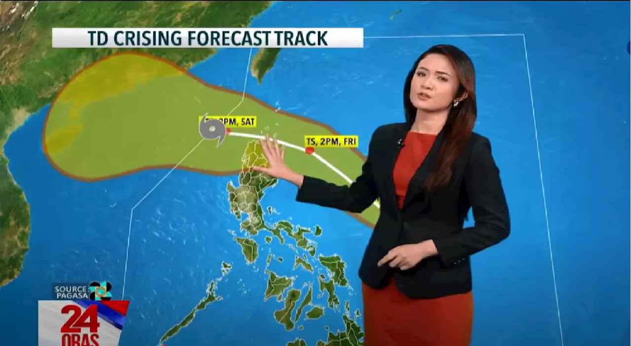 ‘Crising,’ bahagyang lumakas; Signal No. 1, nakataas sa 4 na lugar