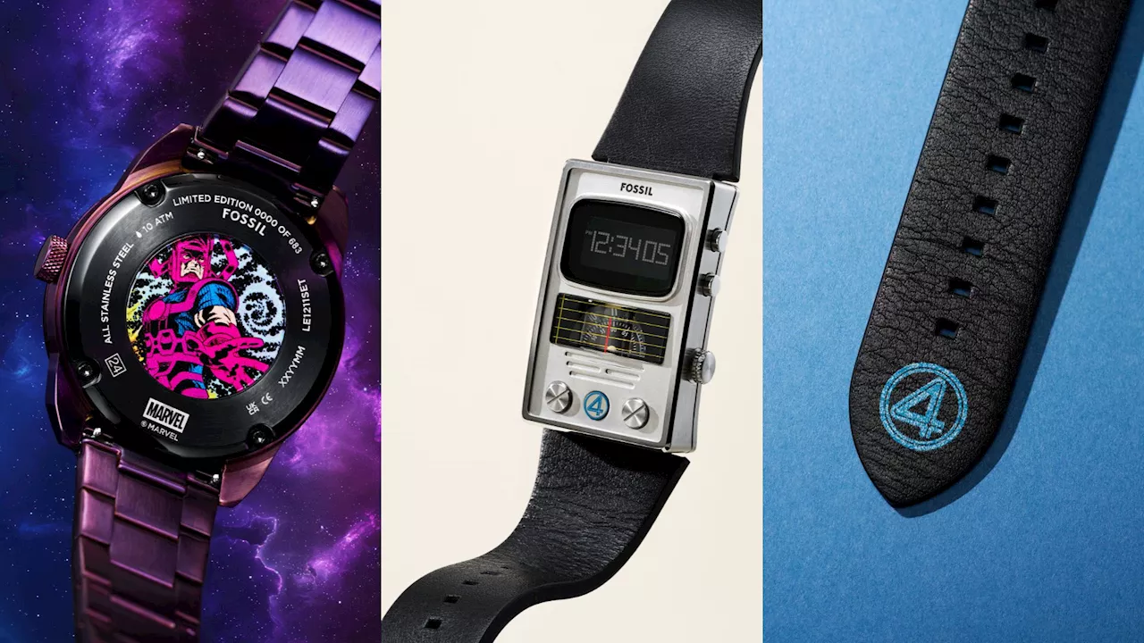 Classic Fantastic: Fossil Drops Two Limited-Edition “The Fantastic Four: First Steps” Timepieces