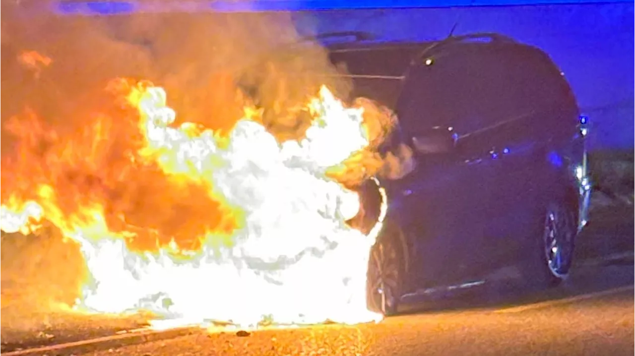 Luzern: Velofahrer verletzt – Auto in Nebikon ausgebrannt
