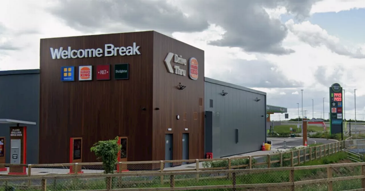Service station crash closed part of road for nearly 12 hours