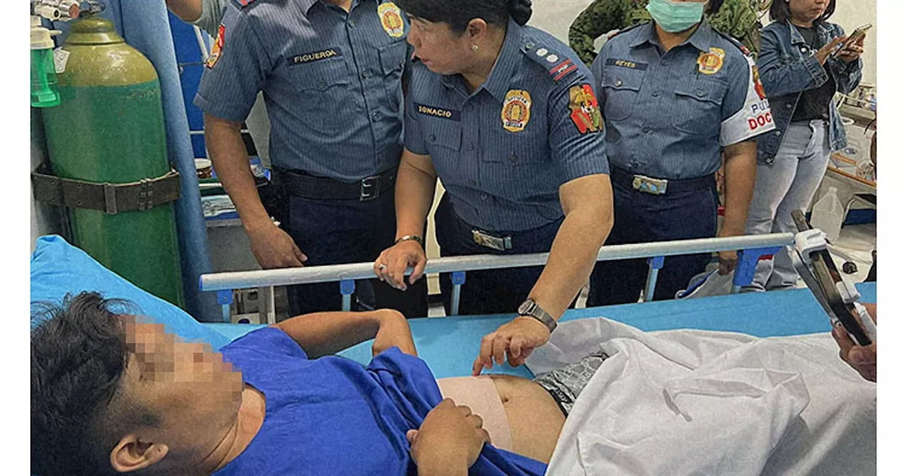 Bulletproof vest nakaluwas sa polis atol sa pinusilay