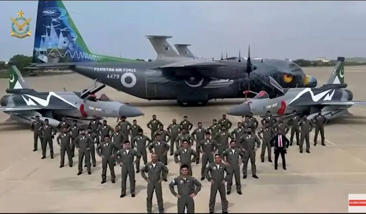 JF-17s Thunder as PAF takes part in UK Royal Air Show