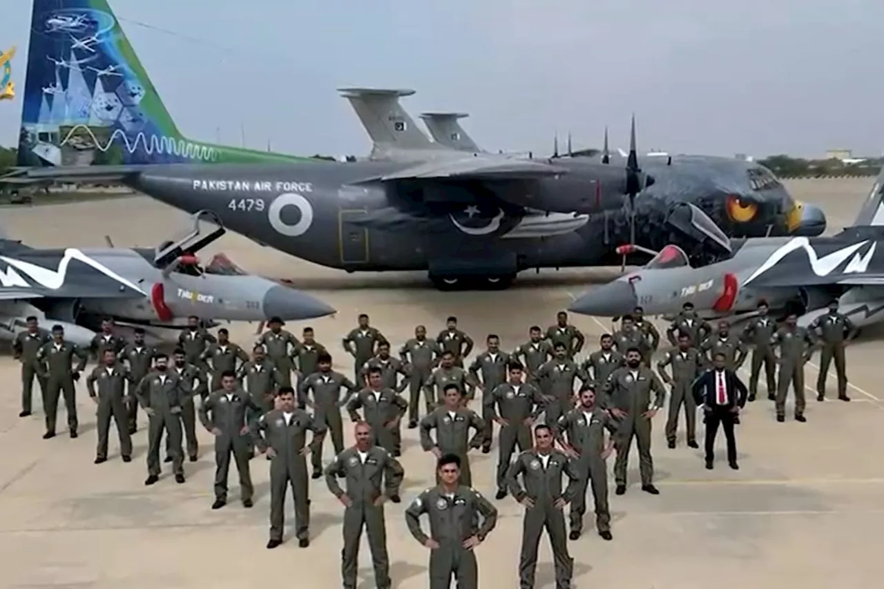 PAF’s JF-17 Thunder Block-III and C-130 Aircraft arrive in UK