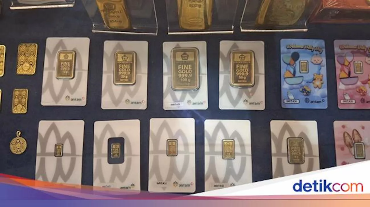 Harga Emas Antam Naik Jadi Semahal Ini