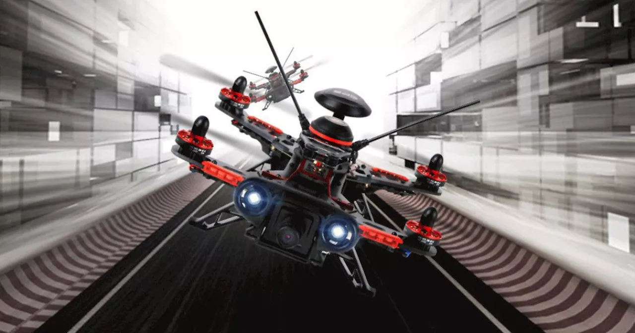 Drone Zips to 124mph (200 km/h) in 1 second