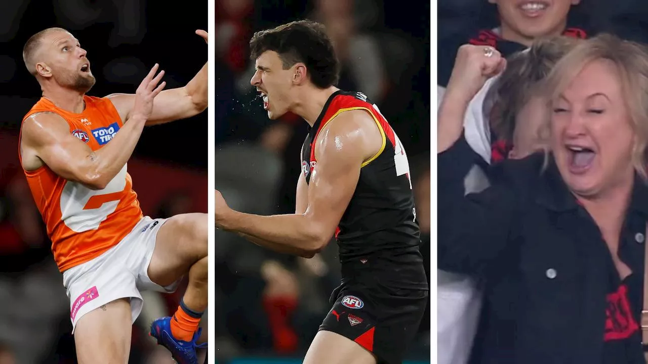 Ex-Bomber delivers Giant high as debutant shines on tough night — LIVE AFL