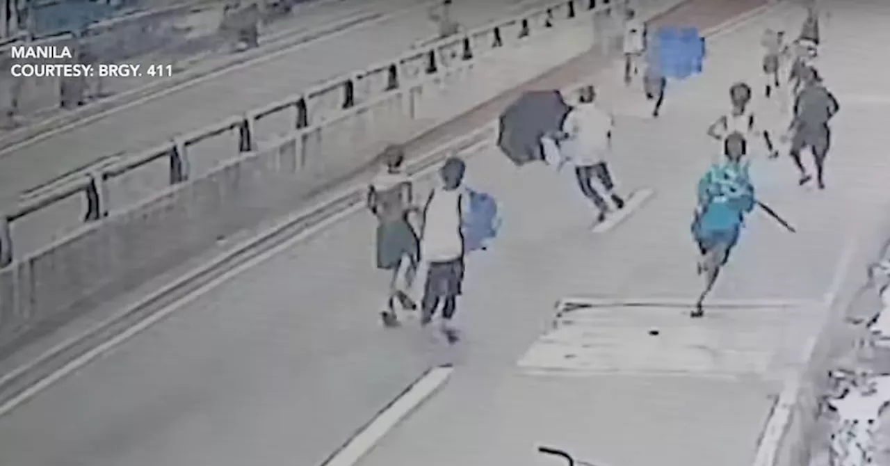 3 lalaki arestado, 3 menor de edad nasagip sa riot sa Lacson Avenue sa Sampaloc, Maynila